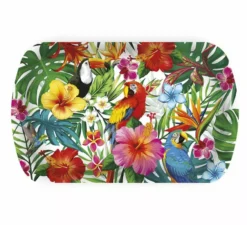 Vassoio Plastica Hawaii 39X24 cm