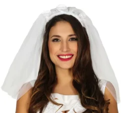 Velo bianco da sposa