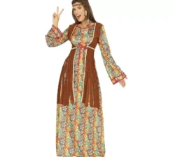 Vestito lungo da hippie per donna