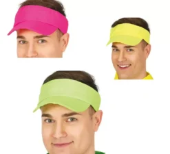 Visiera neon in vari colori per adulti