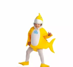 Yellow Shark bambino Costume incappucciato bambino ed i bambini