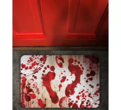 Zerbino Bloody Footprints 60x40 cm