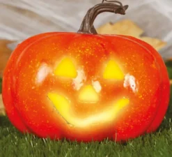 Zucca 11 cm con luce