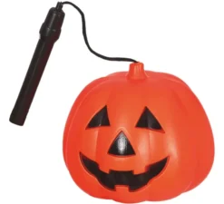 Zucca lanterna 10 cm con luce