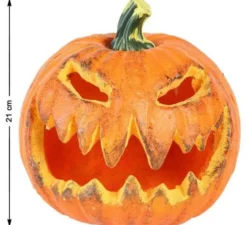 Zucca sorridente con 21 cm di luce