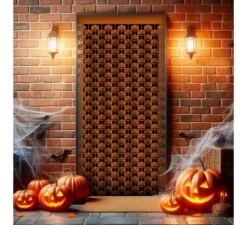 Zucche per tende di Halloween 1x2 m